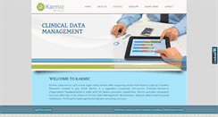 Desktop Screenshot of karmiclifesciences.com